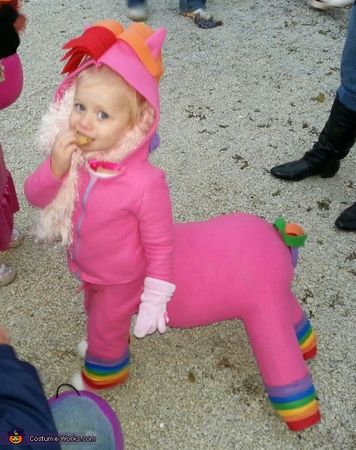 Rainbow Horse Baby Costume