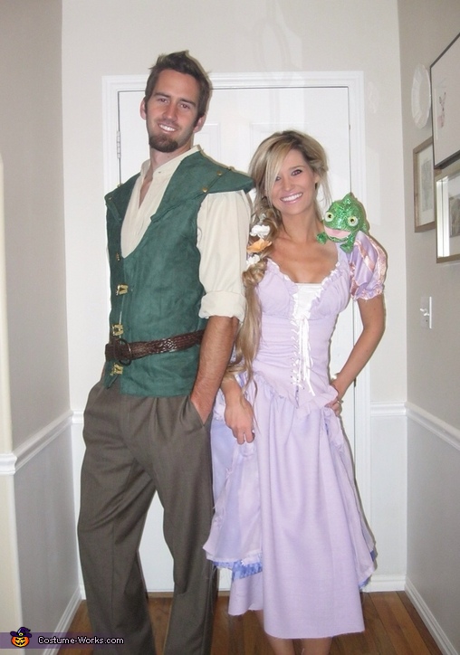 Adult Rapunzel And Flynn Costumes