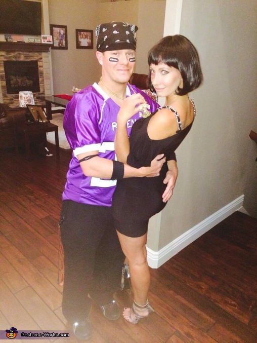 Ray Rice and his Wife Couple Costume