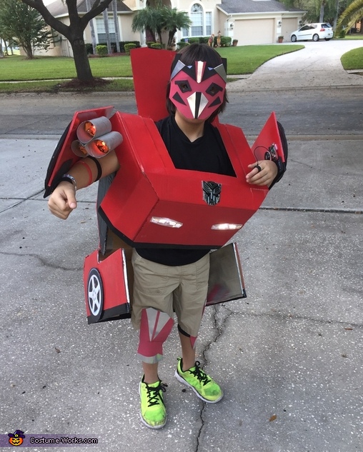 Really Transforming Transformer Costume