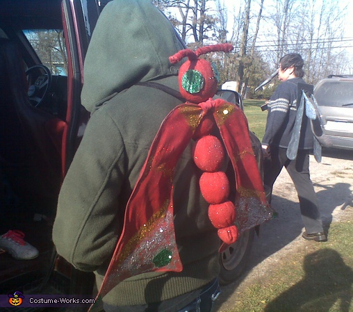 Red Moth Costume
