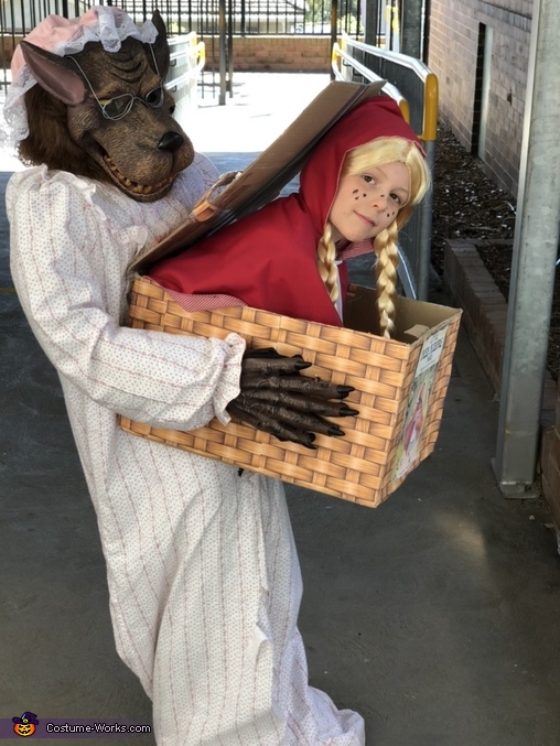 Red Riding Hood and Big bad wolf Costume