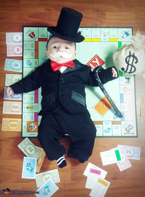 Monopoly Man Rich Uncle Pennybags Costume