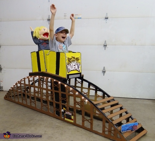 Riding a Roller Coaster - Halloween Costume Idea