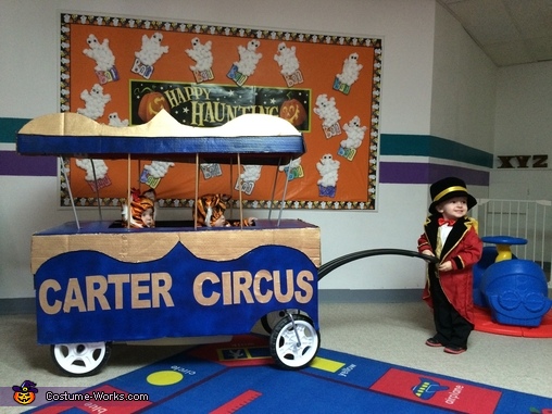 Ring Master & Tigers Baby Costume