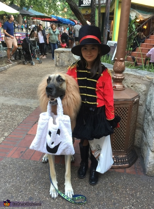 Ringmaster and Lion Costume