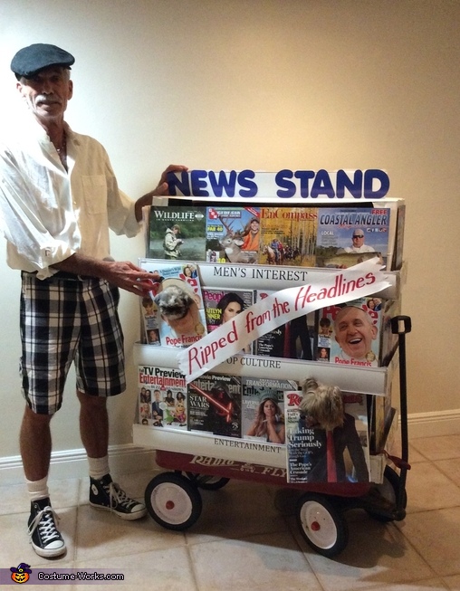 Ripped From The Headlines Costume Coolest Diy Costumes 8459