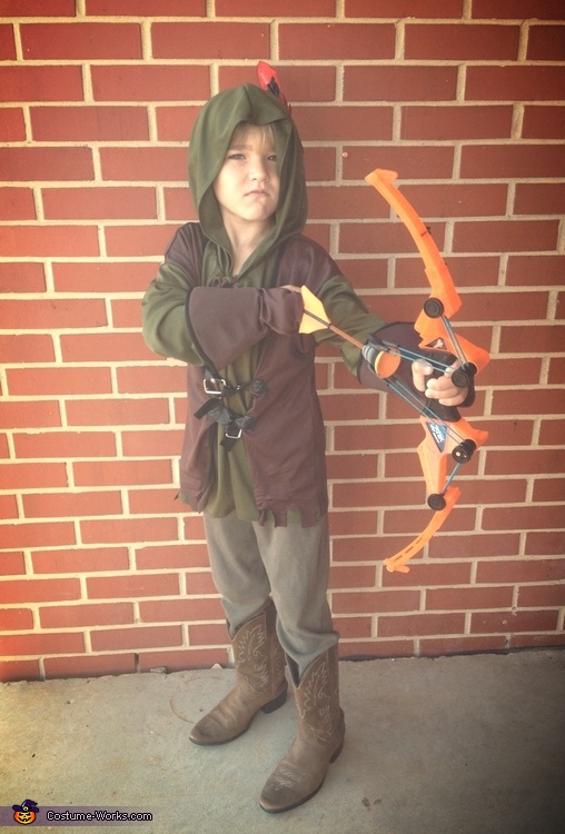 homemade female robin hood costume