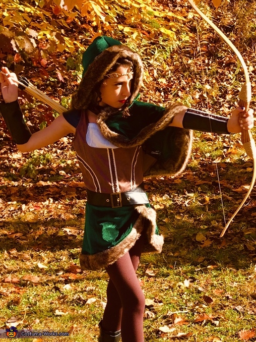 female robin hood costume