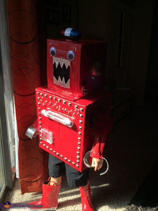Red Robot Costume