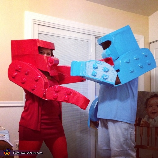 Rock Em Sock Em Robots Costume
