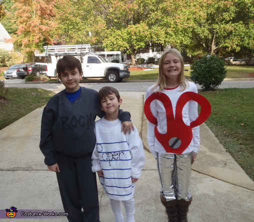 Rock, Paper, Scissors Costume