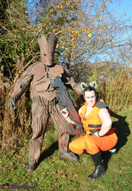 Guardians of the Galaxy - Rocket Raccoon & Groot Costume