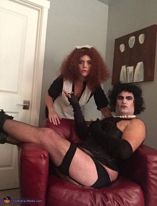 The Rocky Horror Picture Show Frank N Furter and Magenta Costume
