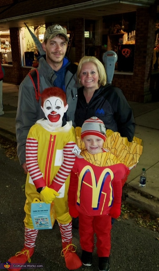 Ronald McDonald and French Fries Costume | DIY Costumes Under $65 ...