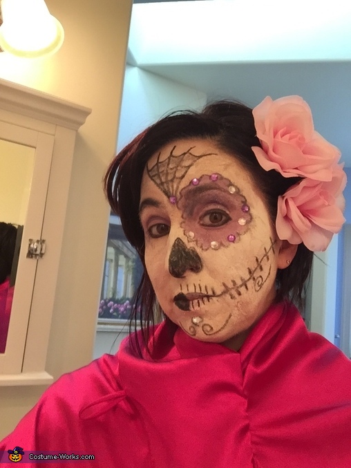 Rosa Dia de los Muertos Costume