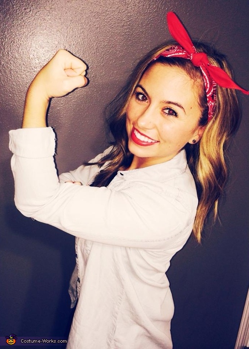 Coolest Rosie the Riveter Costume