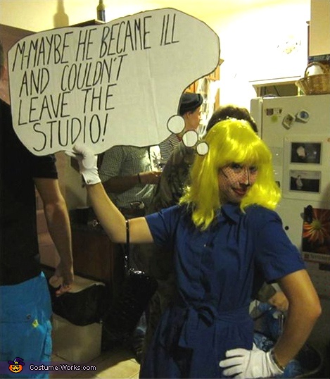 Roy Lichtenstein Painting Costume