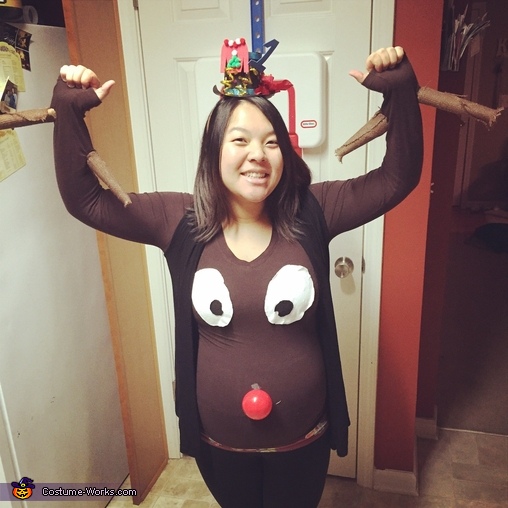 rudolph the red nosed reindeer costume adults