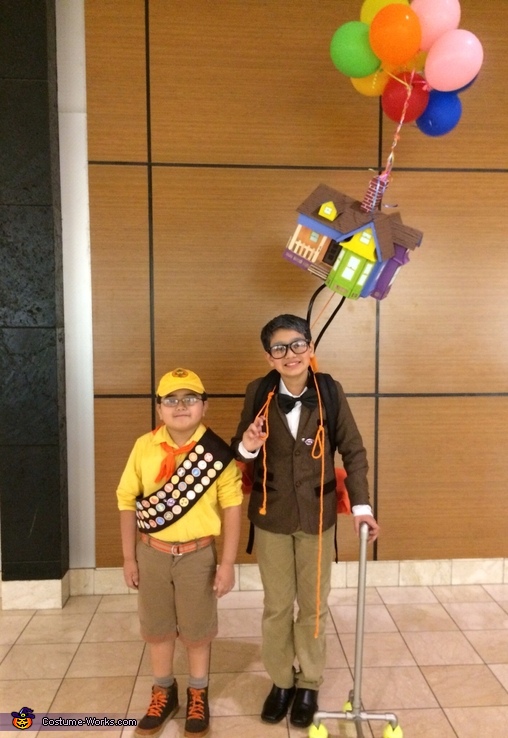 Russell and Mr.Fredrickson from Up Costume