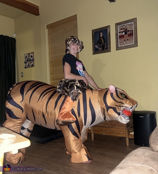 Safari Tiger Ride Costume