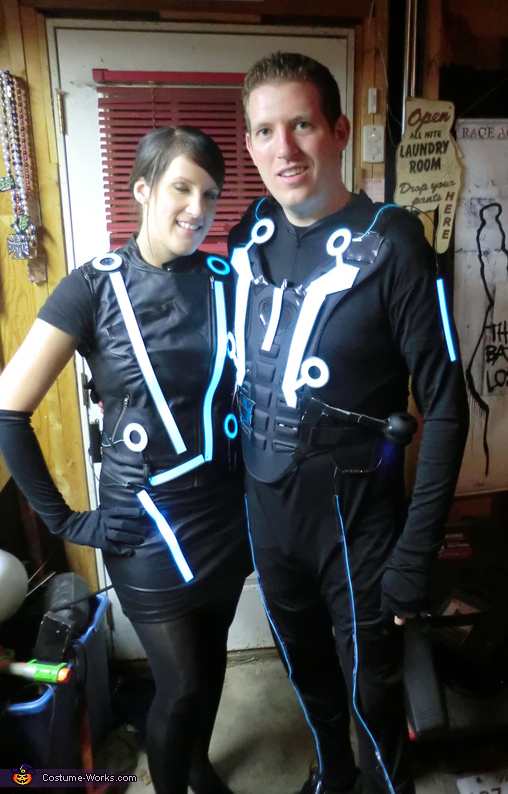 Tron Legacy Sam Flynn and Quorra Costume
