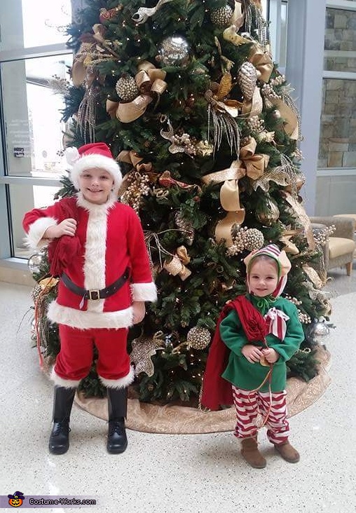 Santa & his Elf Costume