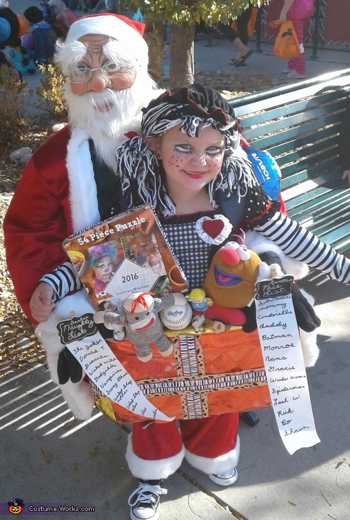 Santa with Box of Toys Costume