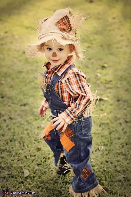 Cute Scarecrow Baby Costume