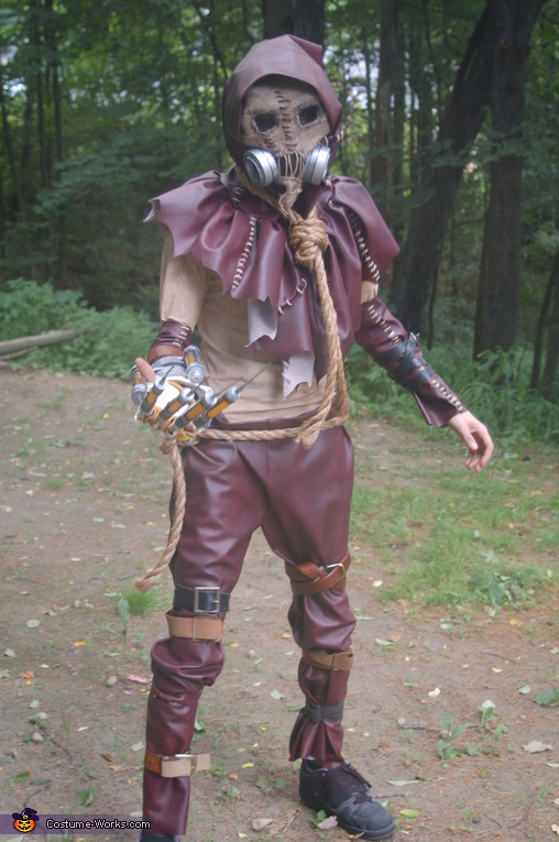 batman arkham scarecrow costume