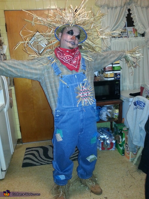 Scarecrow Adult Costume | DIY Costumes Under $35 - Photo 3/4