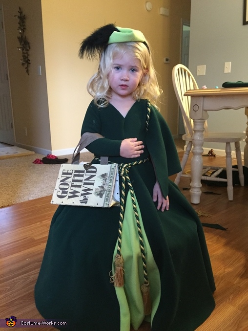 Scarlett O'hara Child Costume Age 9-11 Years