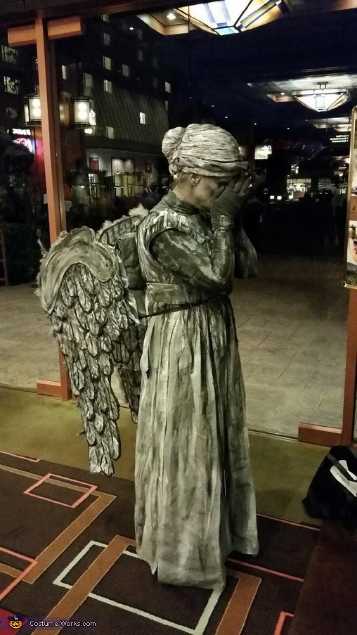 Scary Angel Statues Costume