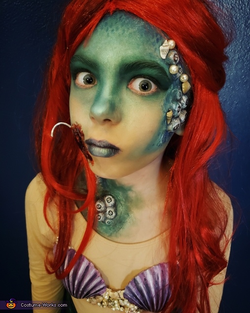 Scary Ariel Costume