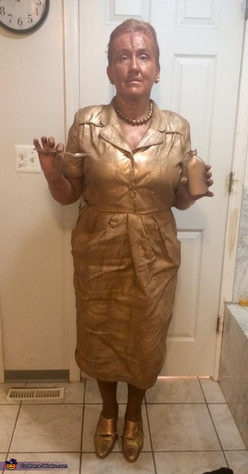 Scary Lucy Statue Costume