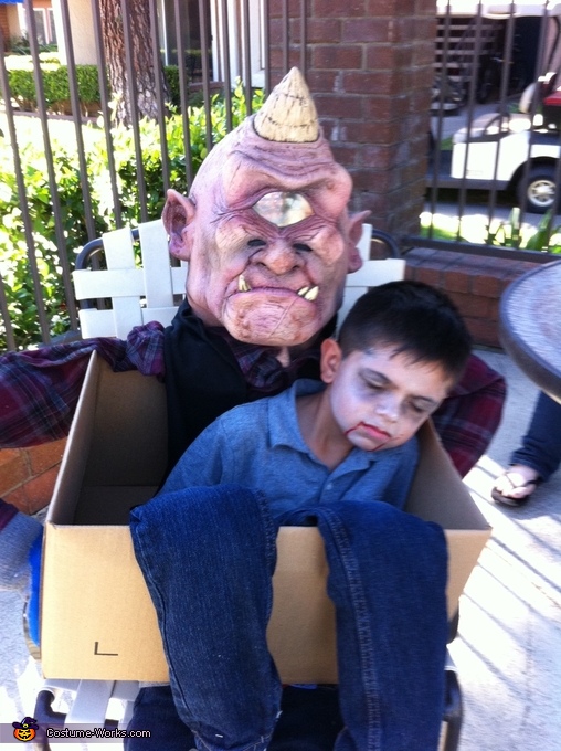 Scary Monster carrying Boy Costume