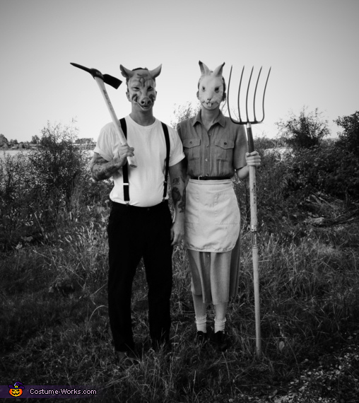 Scary Old Halloween Photo Costume | Unique DIY Costumes