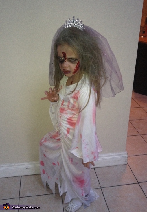 Scary Zombie Bride Costume for a Girl | Original DIY Costumes