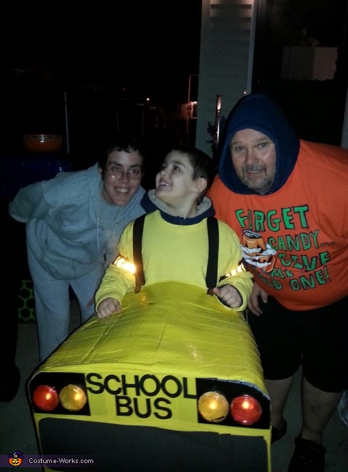 DIY School Bus Costume