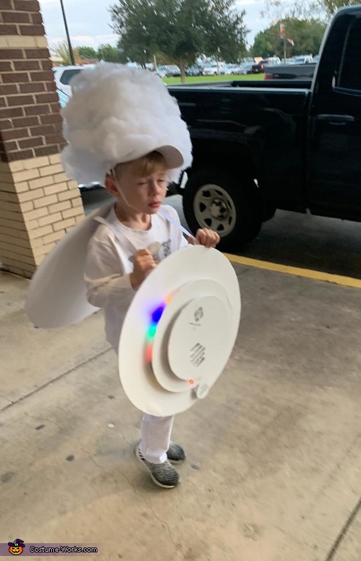 Scorched Smoke Detector Costume