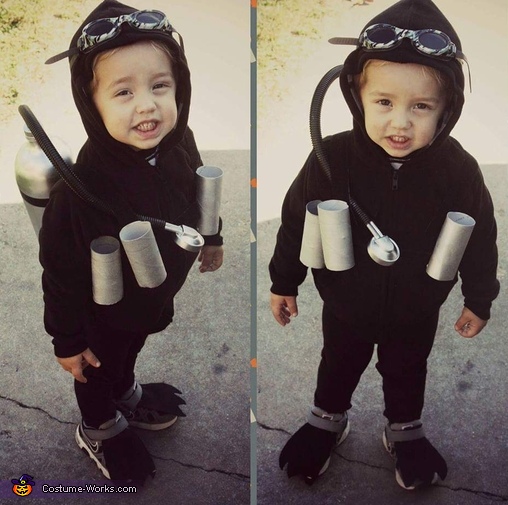 Scuba Diver Baby Boy Costume | DIY Costumes Under $65