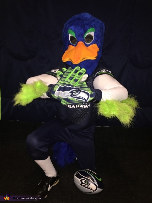 Seattle Seahawks Mascot Blitz Costume