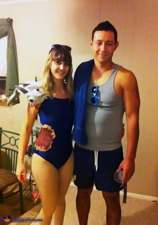 Shark Bait Couple Costume