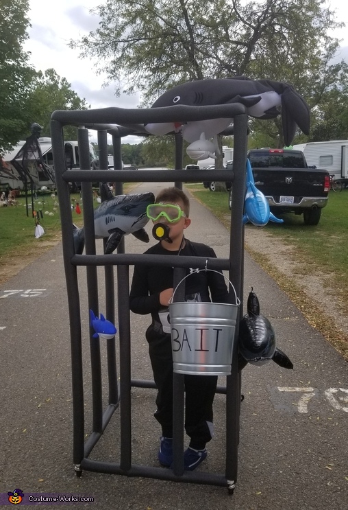 Shark Cage Diver Costume
