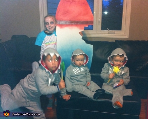 Sharks Attack Group Costume | Best DIY Costumes
