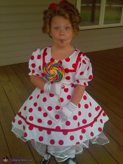 Shirley Temple Costume For Girls