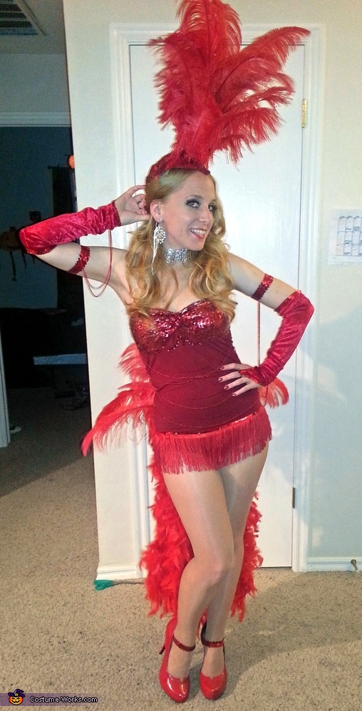 Vegas Showgirl Halloween Costume