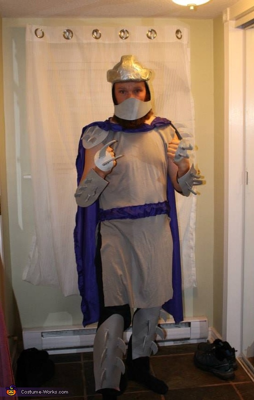 Shredder Homemade Adult Costume