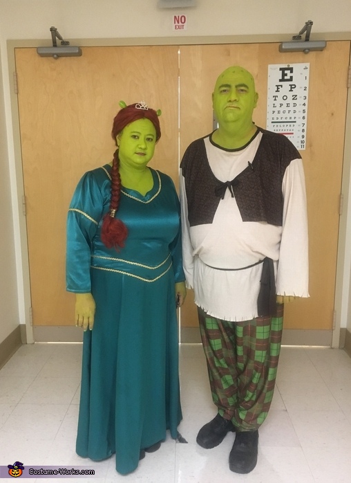Shrek and Princess Fiona Costumes