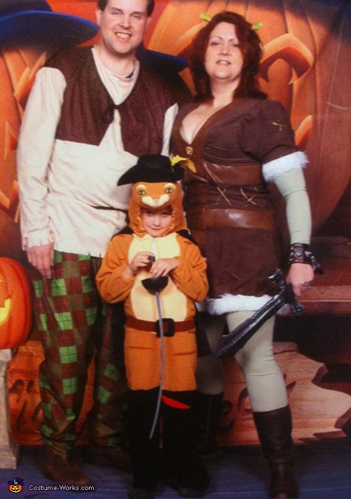 Shrek Family Costume